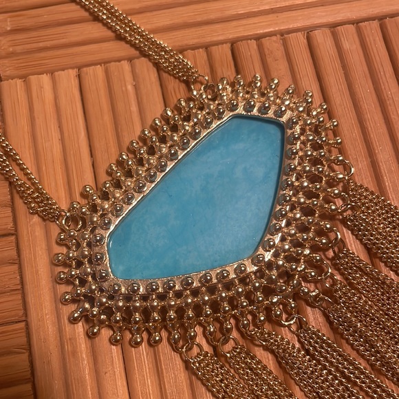 Vintage Kendra Scott Necklace in Turquoise - Picture 3 of 5